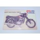 CEDULE - JAWA 350/638  - (30X20CM)